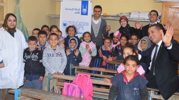 Islamic Relief is investing in education in Tunisia