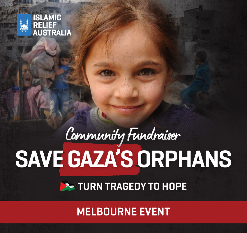 [VIC] Community Fundraiser: Save Gaza’s Orphans