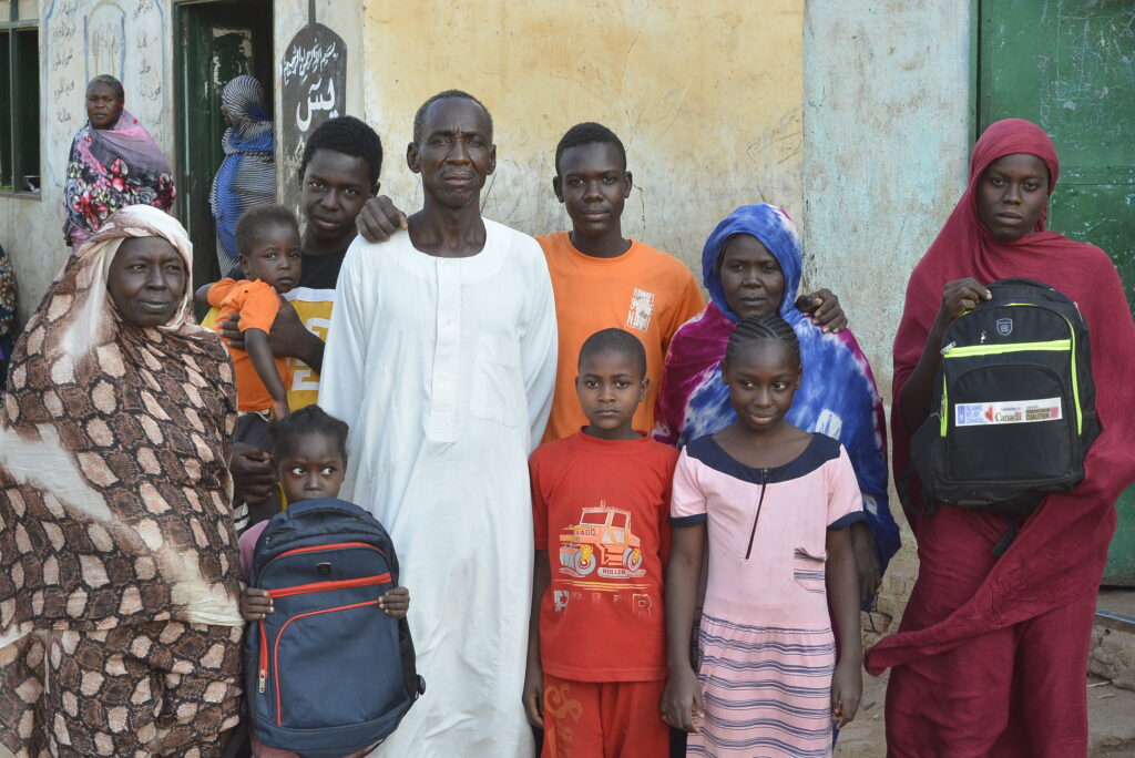 Islamic Relief providing aid to needy families in Sudan