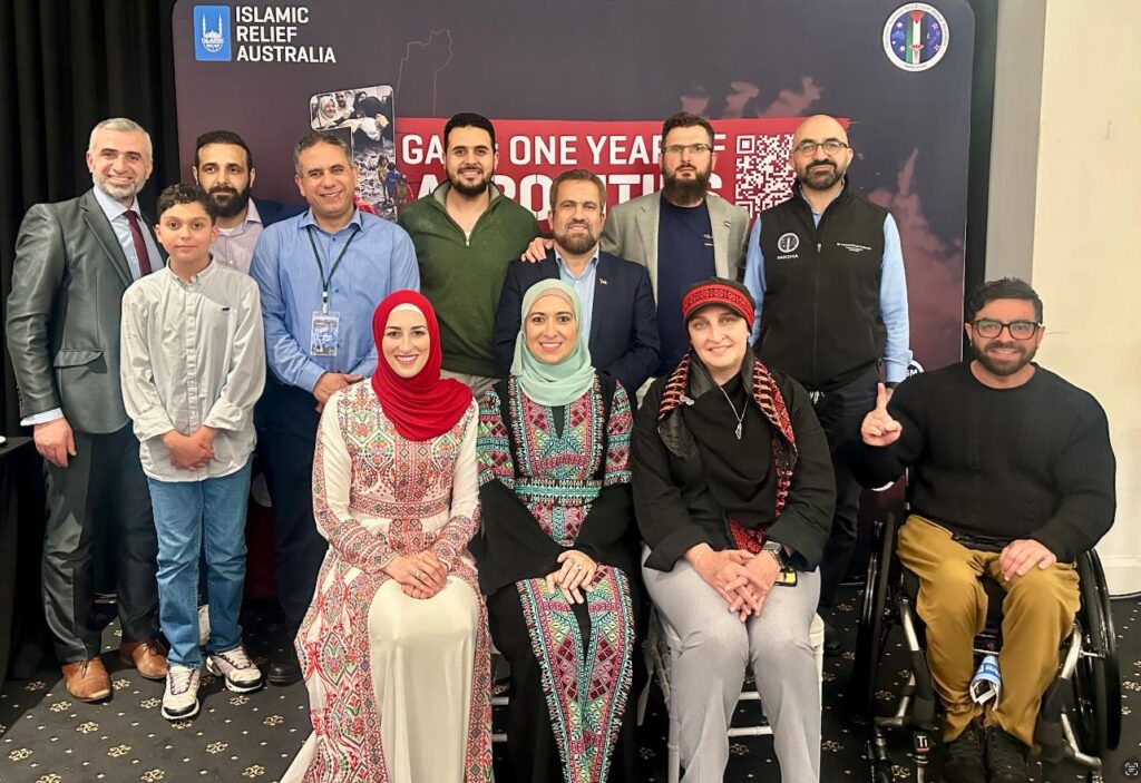 Group photo of members from Unity in Service, IR Australia and Medical Partners 