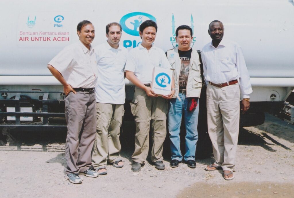 the partners Islamic Relief worked with to deliver aid in Banda Aceh in the wake of the 2004 tsunami and earthquak