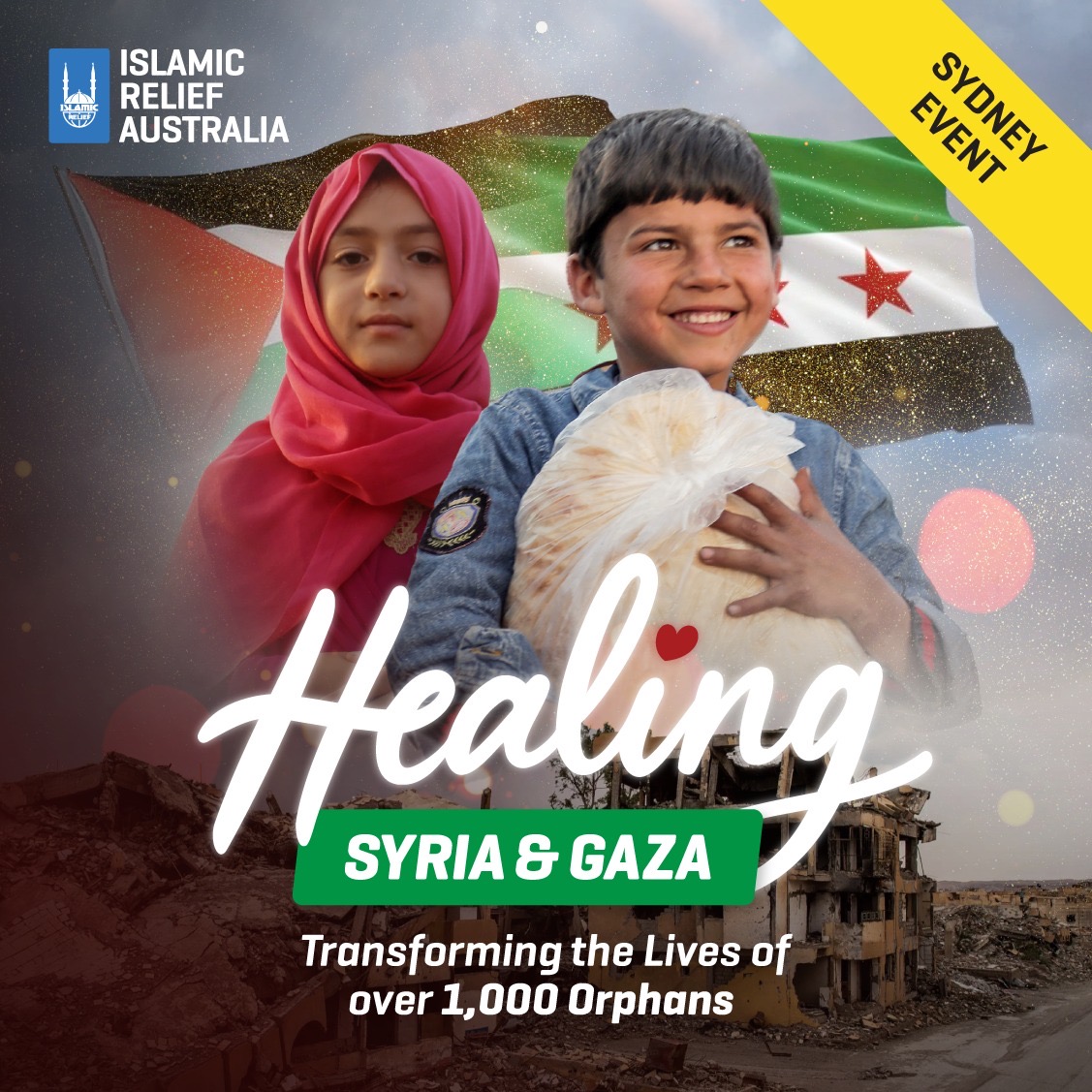 [NSW] Healing Syria and Gaza: Transforming the Lives of 1000 Orphans