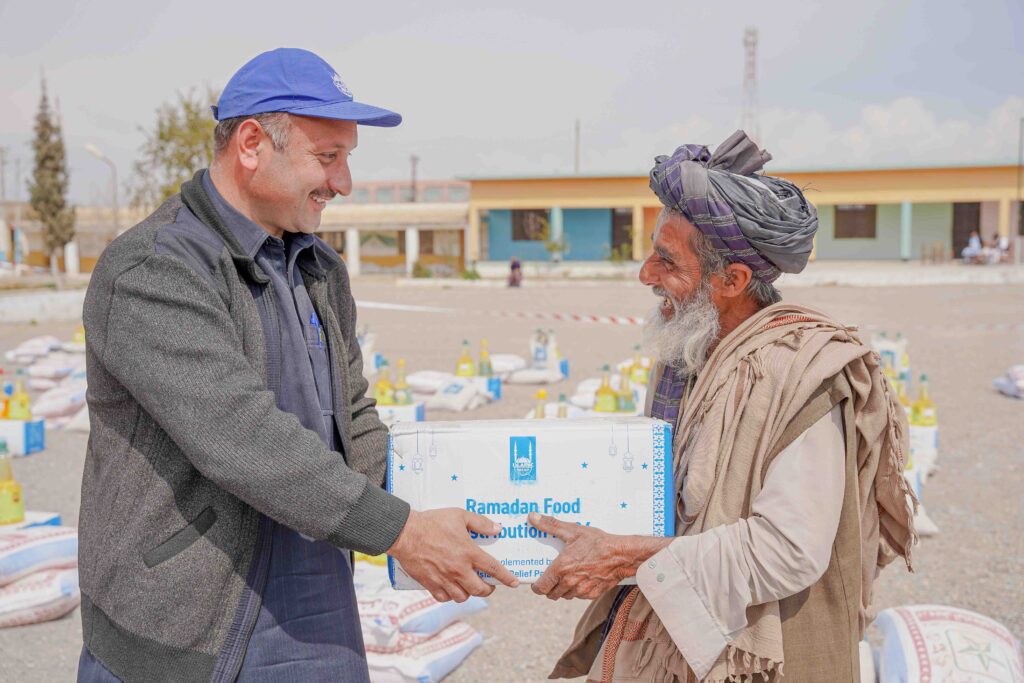 Giving food to one another is a type of Sadaqah