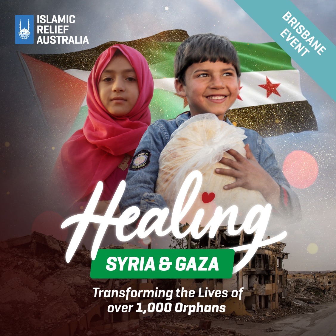 [QLD] Healing Syria and Gaza: Transforming the Lives of 1000 Orphans