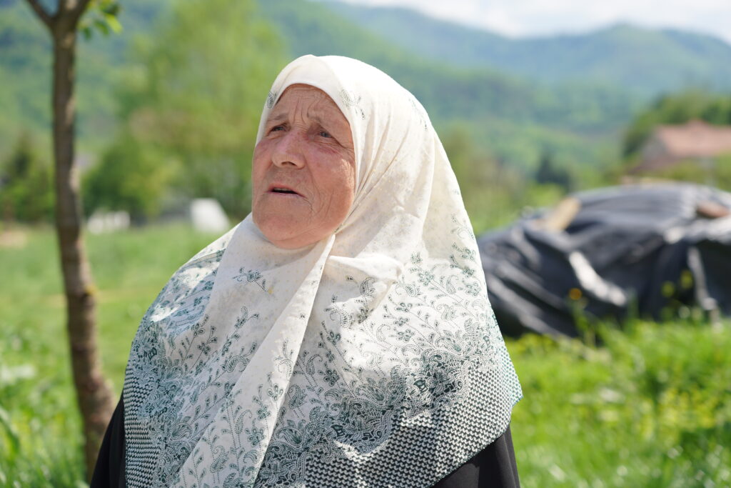 Tima, survivor of Srebrenica 