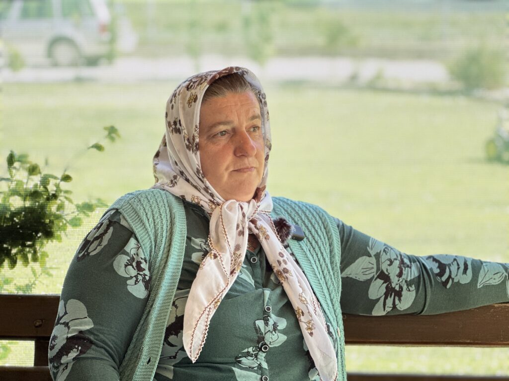 Umija, survivor of the Bosnian War, from Srebrenica