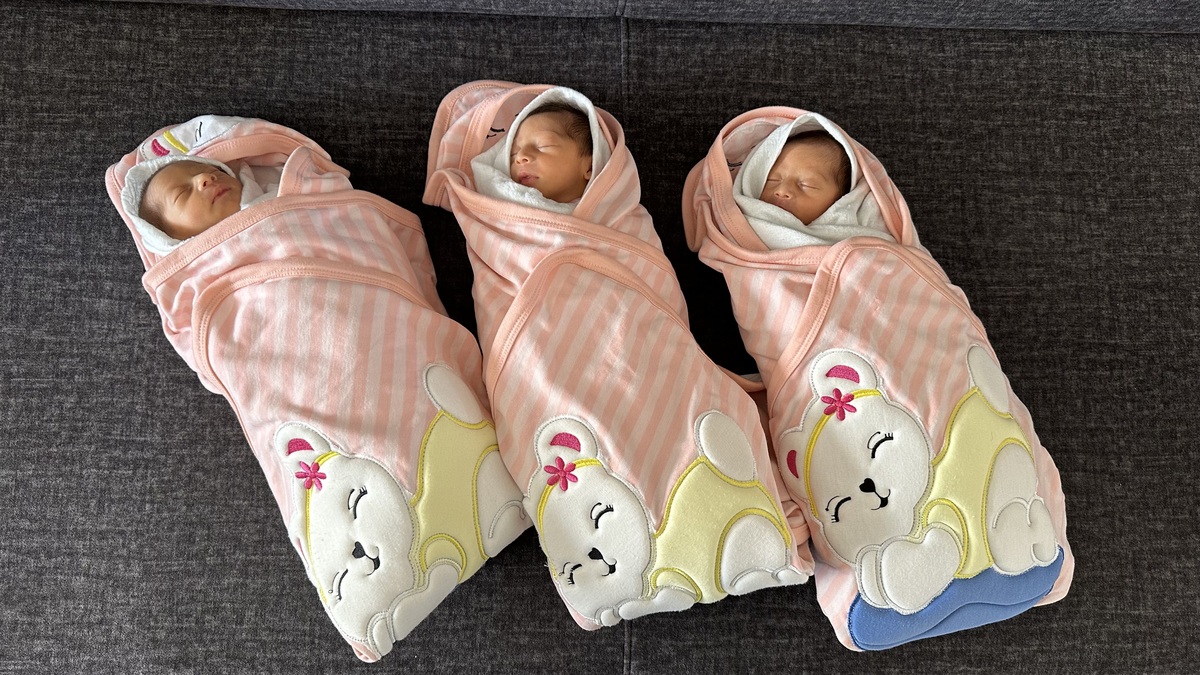 “Three tiny miracles” born amid bombing and mass starvation in Gaza  