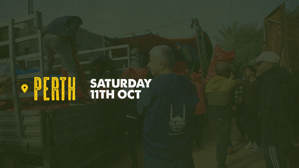 Food Distribution in Gaza by Islamic Relief Australia-perth event