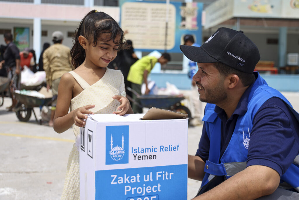 Giving in Ramadan lets Islamic Relief support a child in need 