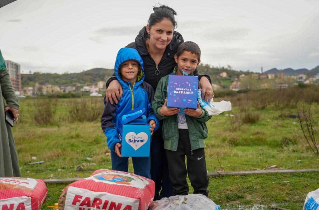 A recipient of Zakat al Fitr from Australia