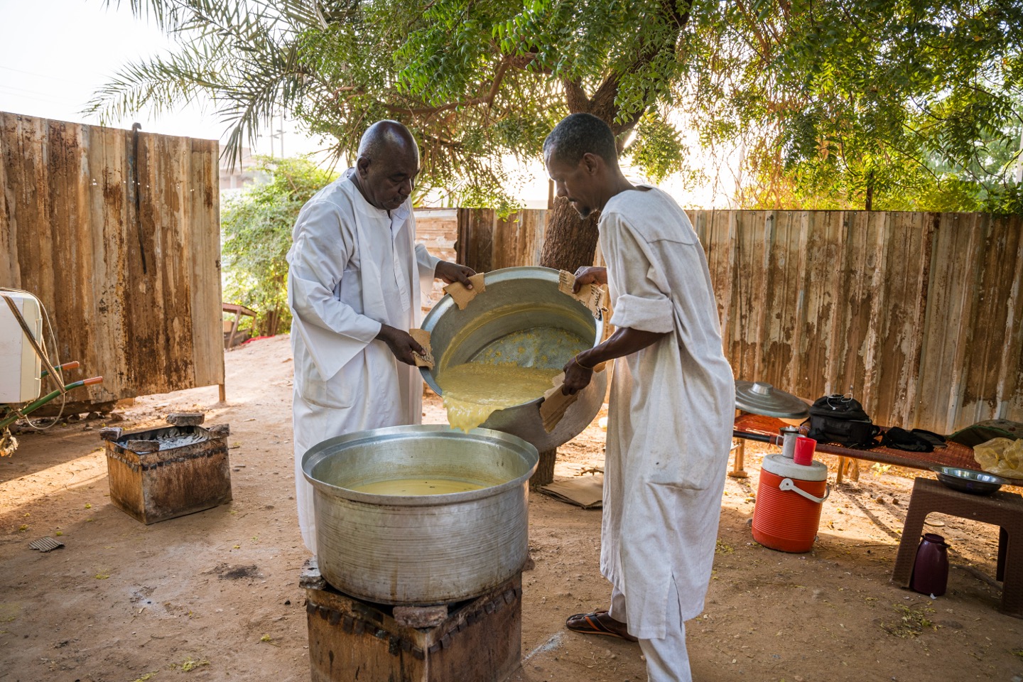 Sudan’s community kitchens where the same pots have been feeding the community for decades